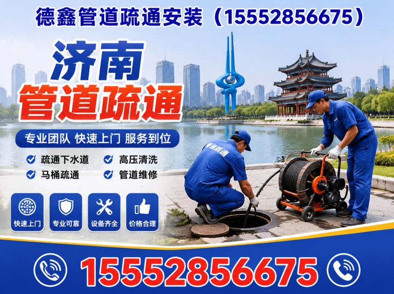 槐荫区济南管道疏通展示图